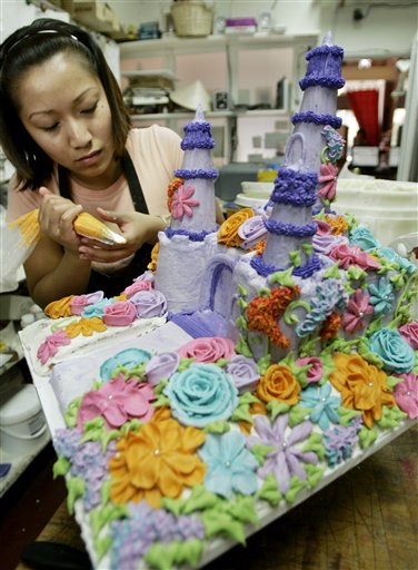 Disney+princess+cake+
